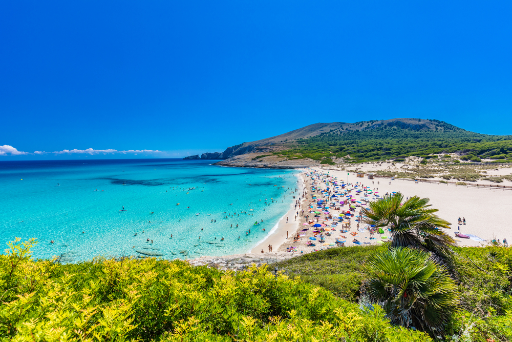 Cala Mesquida, Mallorca, Spanien