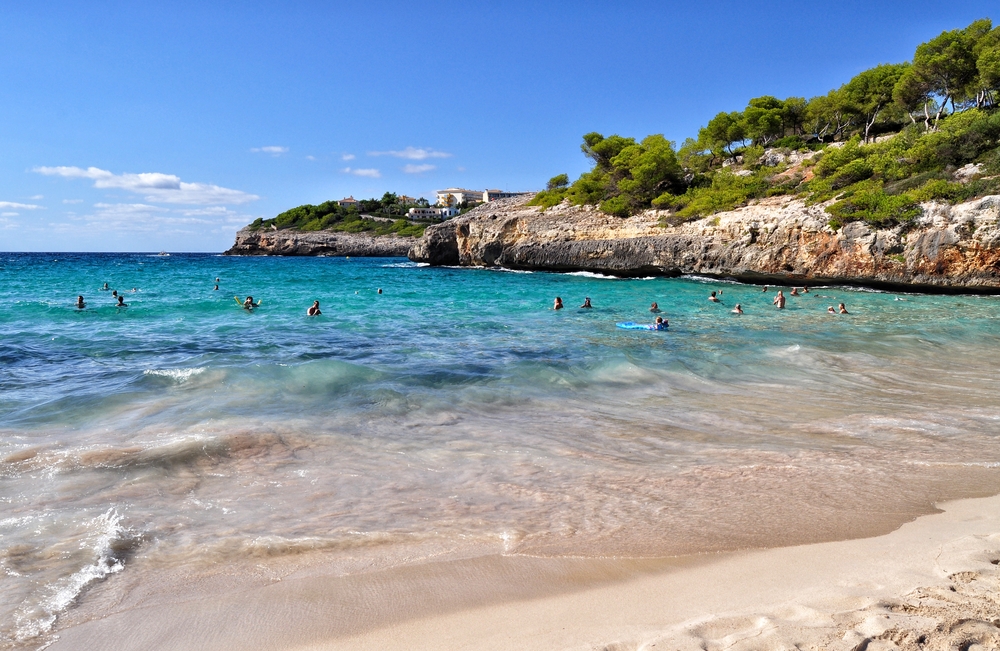 Cala Anguila, Mallorca, Balearen, Spanien