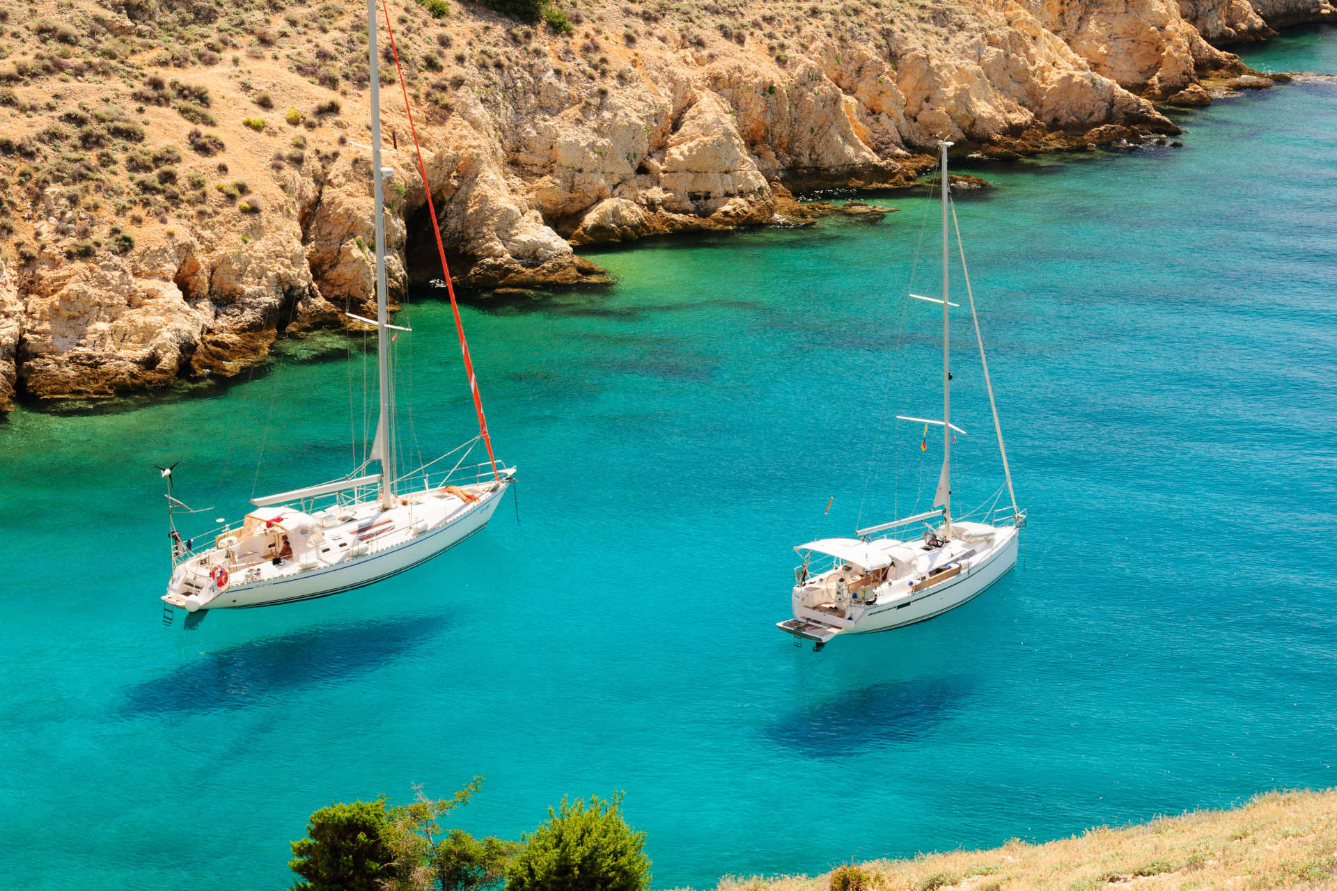 mallorcaspain-may-yachts-floating-crystal-clear-waters-mediterranean-sea