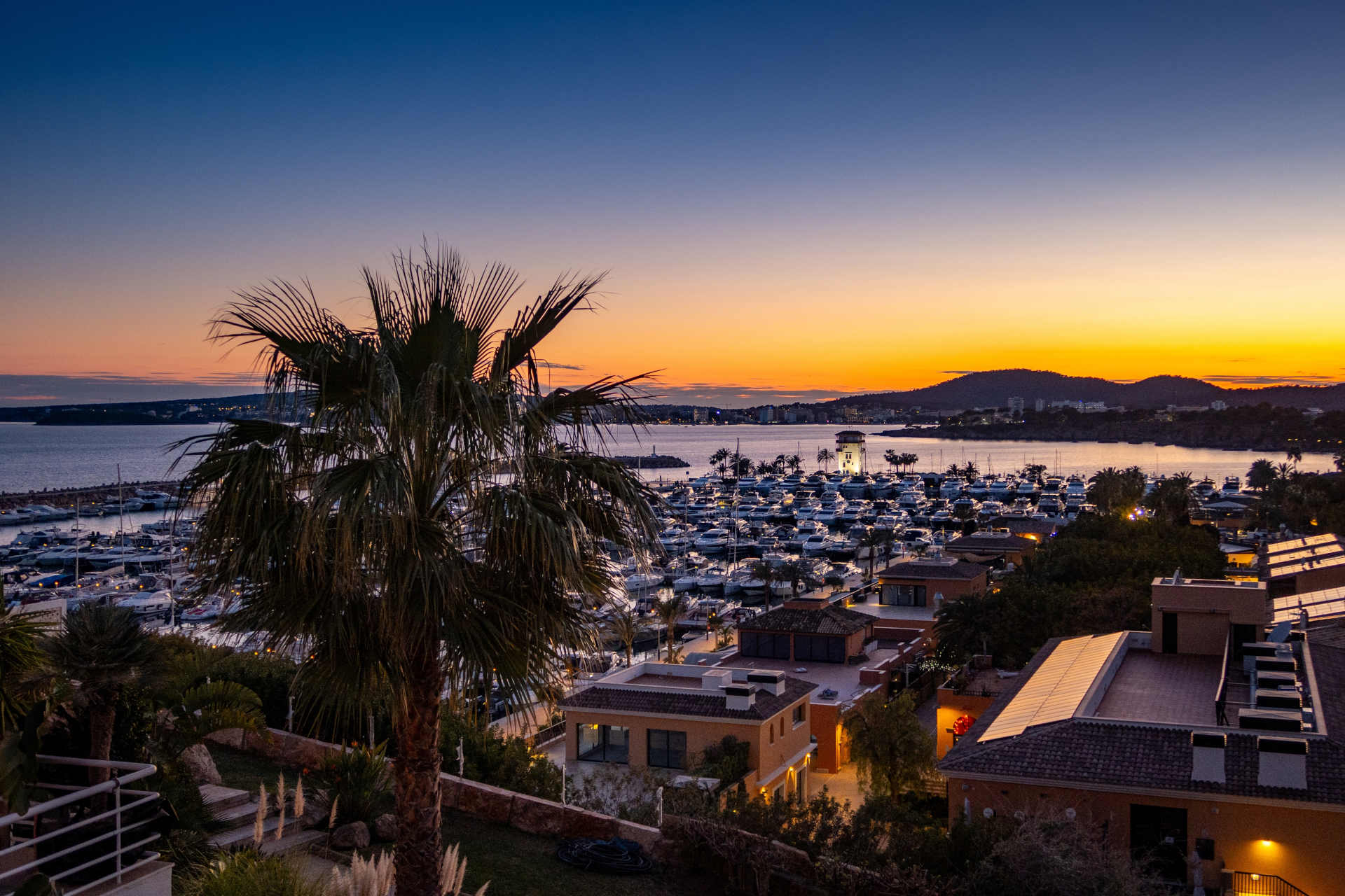 Cala Portals Vells Sonnenuntergang